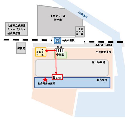 本場地図