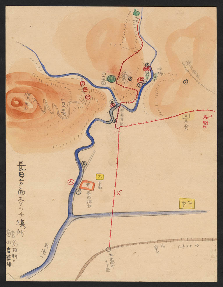 神戸市大水害スケッチ