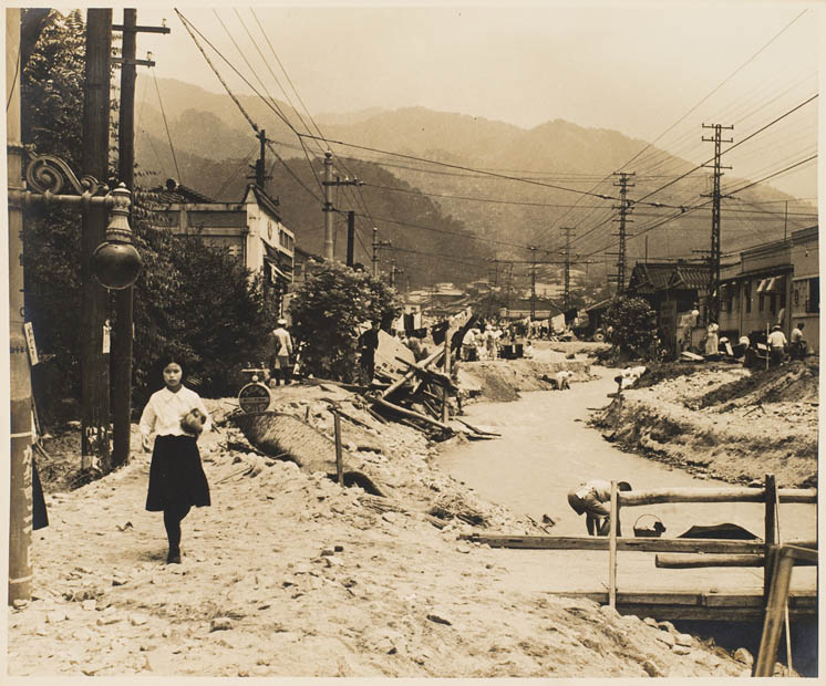 神戸市大水害写真