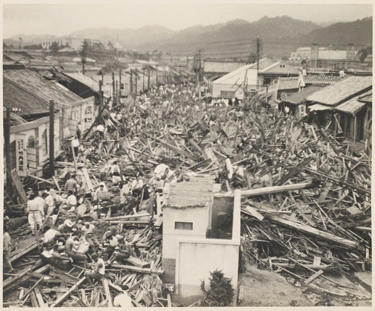 神戸市大水害写真