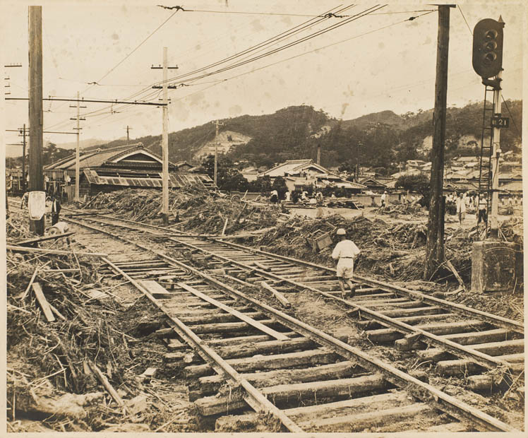 神戸市大水害写真