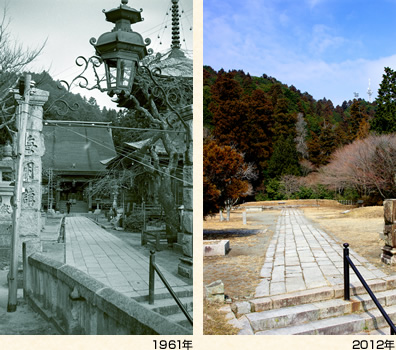 (左)1961年/(右)2012年