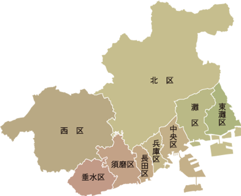 神戸市地図