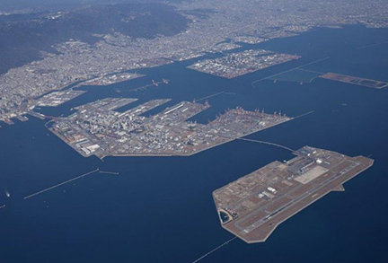 現在の神戸港／30年先を見据えた神戸港が目指すべき姿